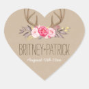 Search for deer antler wedding stickers Vintage