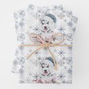 Recherche de husky papier cadeau Chien