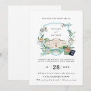 Search for vintage travel wedding invitations Elegant