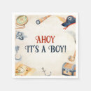 Search for ahoy napkins Nautical baby shower