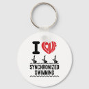 Search for i love swimming keychains Heart