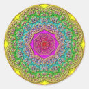 Search for red mandala stickers Abstract