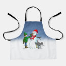 Search for snowman aprons Dog