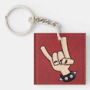 Search for metal horns keychains Rock
