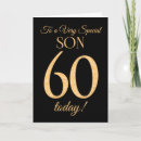 Search for son 60th birthday cards 60 years old