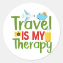 Recherche de thérapie autocollants Voyage