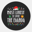 Search for eggnog stickers Merry christmas