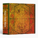 Search for stained binders Floral