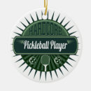 Search for pickleball paddle ornaments Xmas