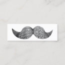 Recherche de moustach cartes visite Cheveux