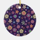 Search for starry night ornaments Yellow