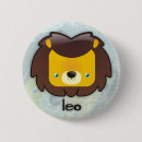 Recherche de lion mignon badges Zodiaque