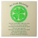 Search for irish celtic tiles Shamrock