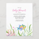 Search for fish 4x5 invitations Ocean