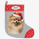 Search for pomeranian christmas stockings Dog