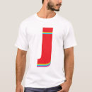 Search for letter j tshirts Alphabet