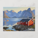 Recherche de norvège cartes postales Illustration