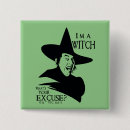 Search for wizard of oz buttons Wicked witch
