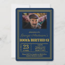 Search for husband birthday invitations Blue