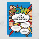 Search for book birthday invitations Pow