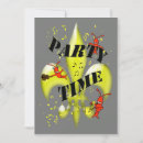 Search for new orleans party invitations Jazz