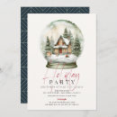 Search for snow christmas invitations White