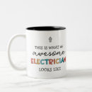 Search for funny electricians mugs Lineman