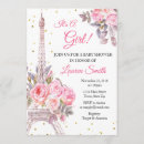 Search for eiffel tower baby shower invitations France