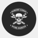 Search for nobody cares stickers Minimal