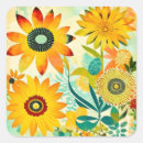 Search for pretty flowers stickers Watercolor