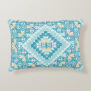 Recherche de bleu cyan coussins Jaune