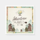 Search for travel napkins Adventure awaits