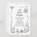 Search for fun rehearsal dinner invitations Retro