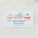 Search for macaron business cards Cupcake