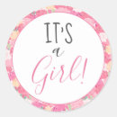Search for pink baby sprinkle stickers It's a girl