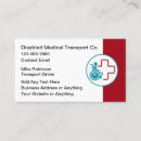 Search for disability business cards Medical