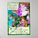 Search for vintage fairy painting posters Flowers
