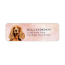 Search for cocker return address labels Cute