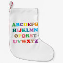 Recherche de alphabet chaussette de noël Abc