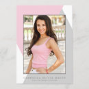 Search for pink graduation invitations High school graduation