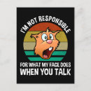 Search for responsibility postcards Humour