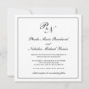 Search for formal classy elegant wedding invitations Simple
