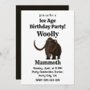 Search for woolly mammoth invitations Extinct