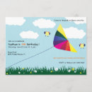 Search for kite flying invitations Blue
