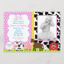 Search for cow print party invitations Kids