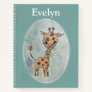 Search for giraffe notebooks Cute