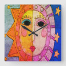 Search for sun and moon clocks Unique