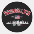 Search for new york skyline stickers Brooklyn bridge