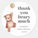 Search for brown teddy bear stickers Watercolor