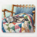 Recherche de chat rayé tapis souris Aquarelle